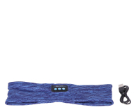 Opaska z wbudowanymi słuchawkami Bluetooth niebieska - 1352014 - zdjęcie 3